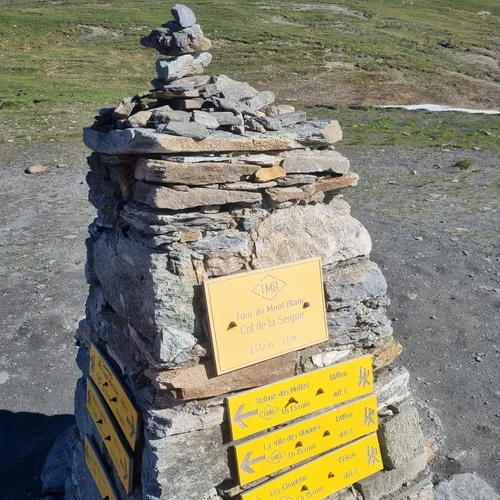 TMB classique en 9 jours avec guide - Col de la Seigne