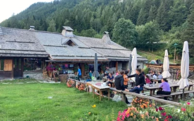 Auberge La Boërne (1395m), Chamonix – France