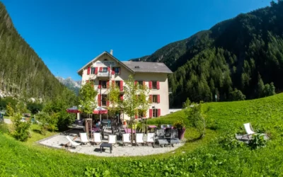 Auberge Mont-Blanc (1300m), Trient – Suisse