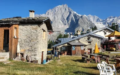 Rifugio Maison Vieille (1956m), Courmayeur – Italie